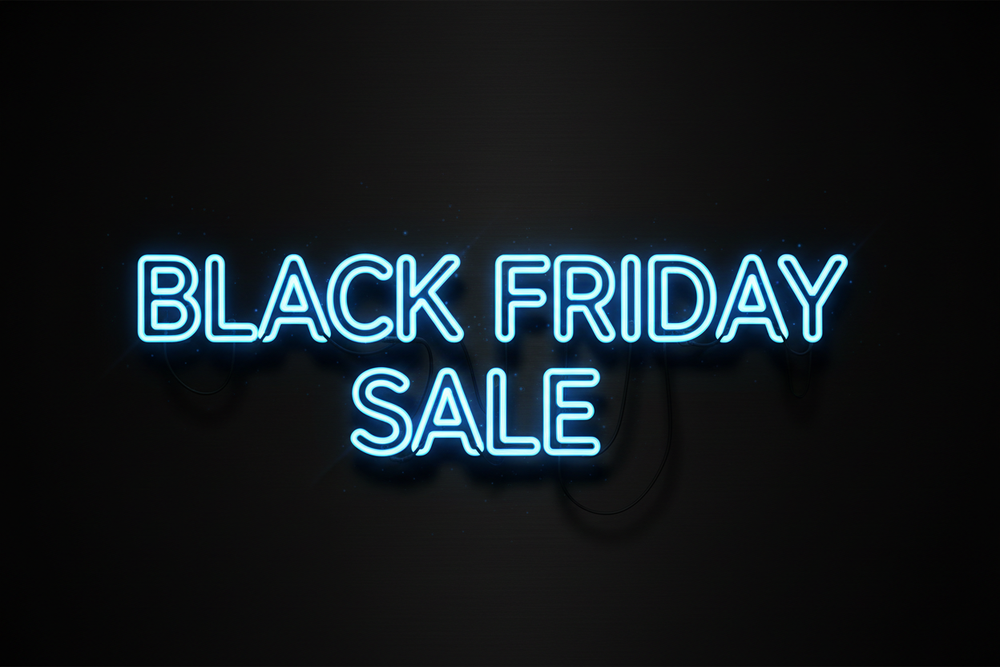 Make the text blue neon 