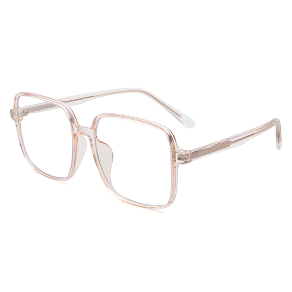 Round Blue Light Glasses - Black